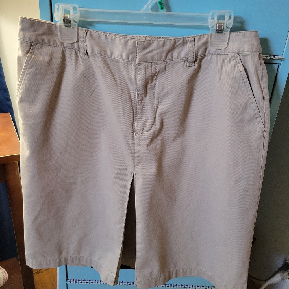 Eddie Bauer tan skirt sz 14 plus